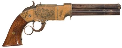 New Haven Arms Volcanic No.2 lever action pistol, dated 1860.from Rock Island Auctions