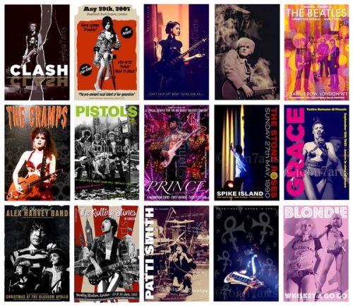 Part of my Rock’n’Roll Redux print collection&hellip;bit.ly/ReduxPosterCollec