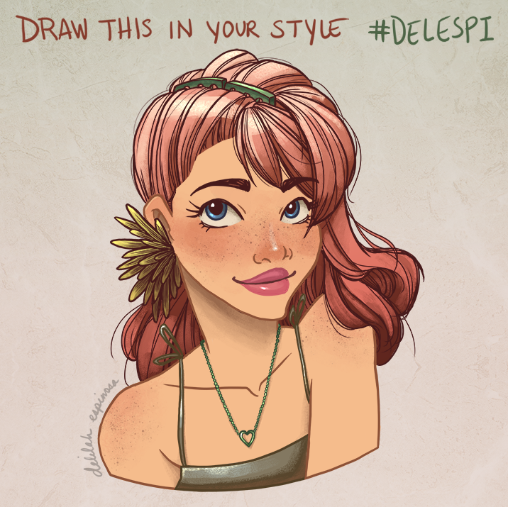 The Art Of Delilah Espinosa For Anyone Doing The Draw This In Your Style