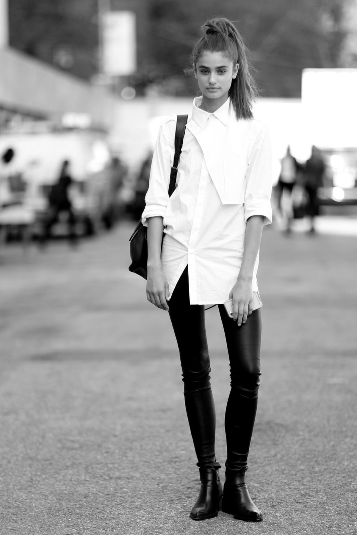 senyahearts:  Models Off Duty: Taylor Marie Hill - Street Style, NYFW Spring 2015. 