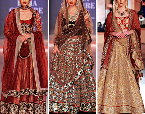 aashiqaanah:  Amazon India Fashion Week 2015: Reynu Taandon’s Persian Empress Couture