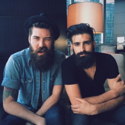 ink-its-art: capekalaska:  ANA  FML. THEY ARE PERF IS NOT FAIR  Beard porn.