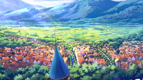 Backgrounds: Studio EasterArt director: Okazaki Erika