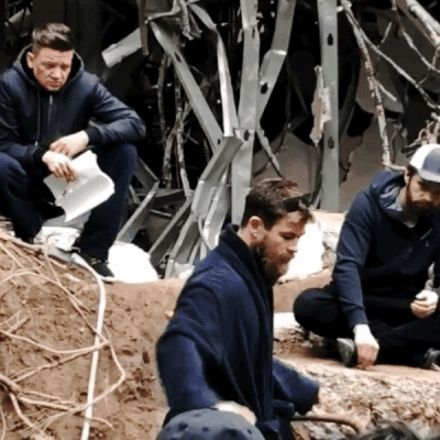 Sebastian Stan And Chris Hemsworth (also, A Little Chris Evans Participation) In A Video From Chris Pratts