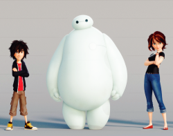 mickeyandcompany:  Big Hero 6 characters