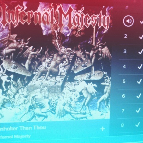 Infernal Majesty - Unholier Than Thou  #streaming #DAC #digital #needitonvinyl #metal #nowplaying