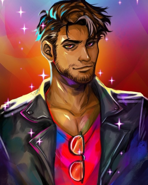 Some dream daddy love. Robert is such a bae.