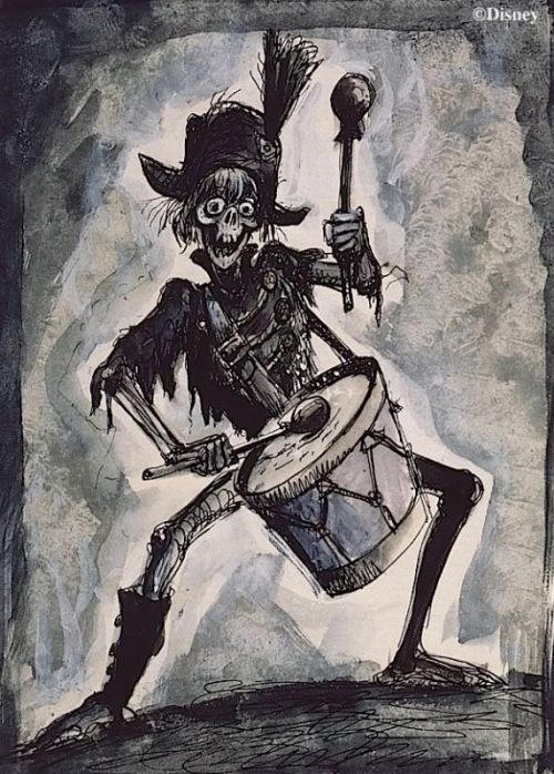 galaad-spectre:The Phantom Drumer of  Tedworth by Marc DavisDuring the conception of the Haunted Man