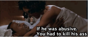 dirtyymindofagoodgirll:  afro-orgasm:  Scenario for the fellas: You’re in the middle of incredible sex with a beautiful woman. She stops the action to confess a skeleton from her closet. What do you do?  He shoulda left!