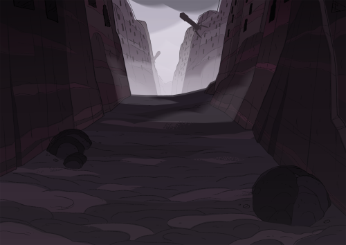 stevencrewniverse:  A selection of Backgrounds from the Steven Universe episode: When It RainsArt Direction: Jasmin LaiDesign: Steven Sugar and Emily WalusPaint: Amanda Winterstein and Ricky Cometa