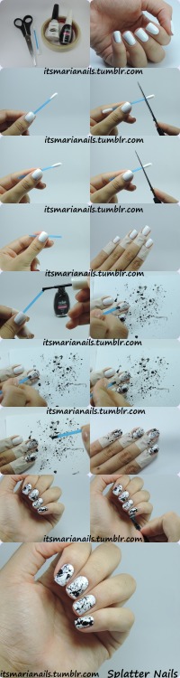 splatter nails