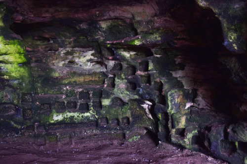 Wemyss Caves, FifeWe recently visited a set of caves along the coast of Fife, located near the villa