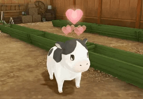 This Is The Cow Of Love , Send It To Blogs You Love The Most ( )
