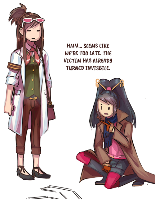 conmimi:I’ve always imagined in the current timeline that Kay becomes the detective and does dumb st