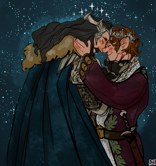 ewebean:Thorin’s coronation during the night because Durin saw a crown of stars when he stooped and 