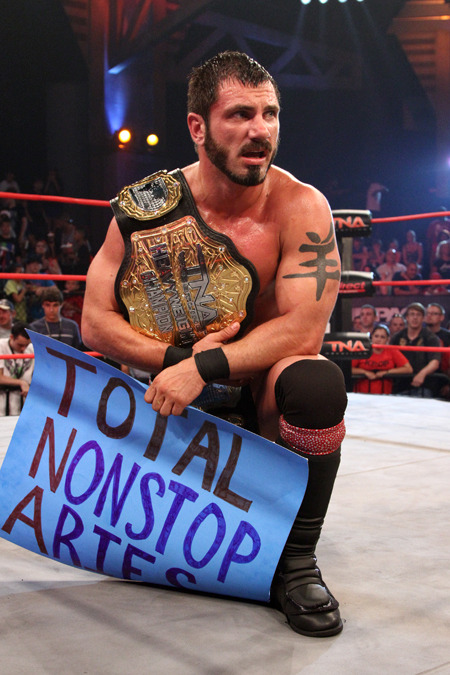 fishbulbsuplex:  TNA World Champion Austin Aries