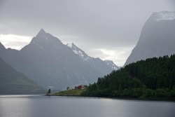 epicfjords:  The Hjørundfjord and Mt. Slogen