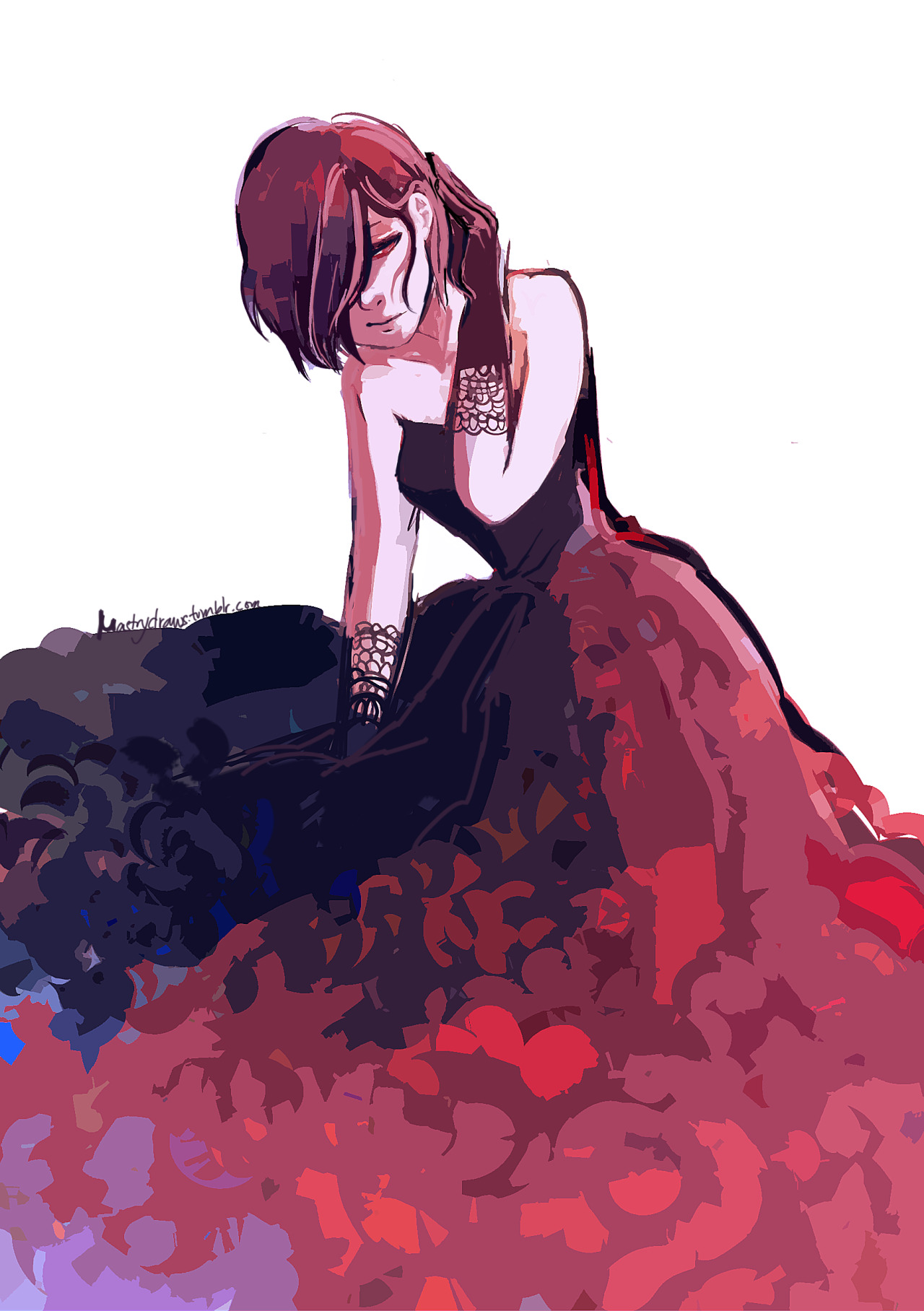 mastrydraws:   Shuu, Kaneki and Touka in fancy attiressss  //celebrating the 1st