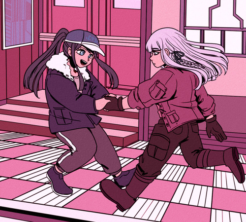 ministarfruit: femslashfeb day 16: street! ☆