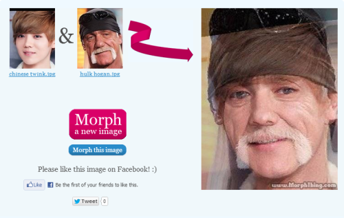 i morphed luhan and hulk hogan together