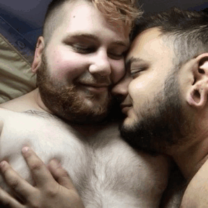 Porn Pics baeconcub:  Cuddly morning in bed with my