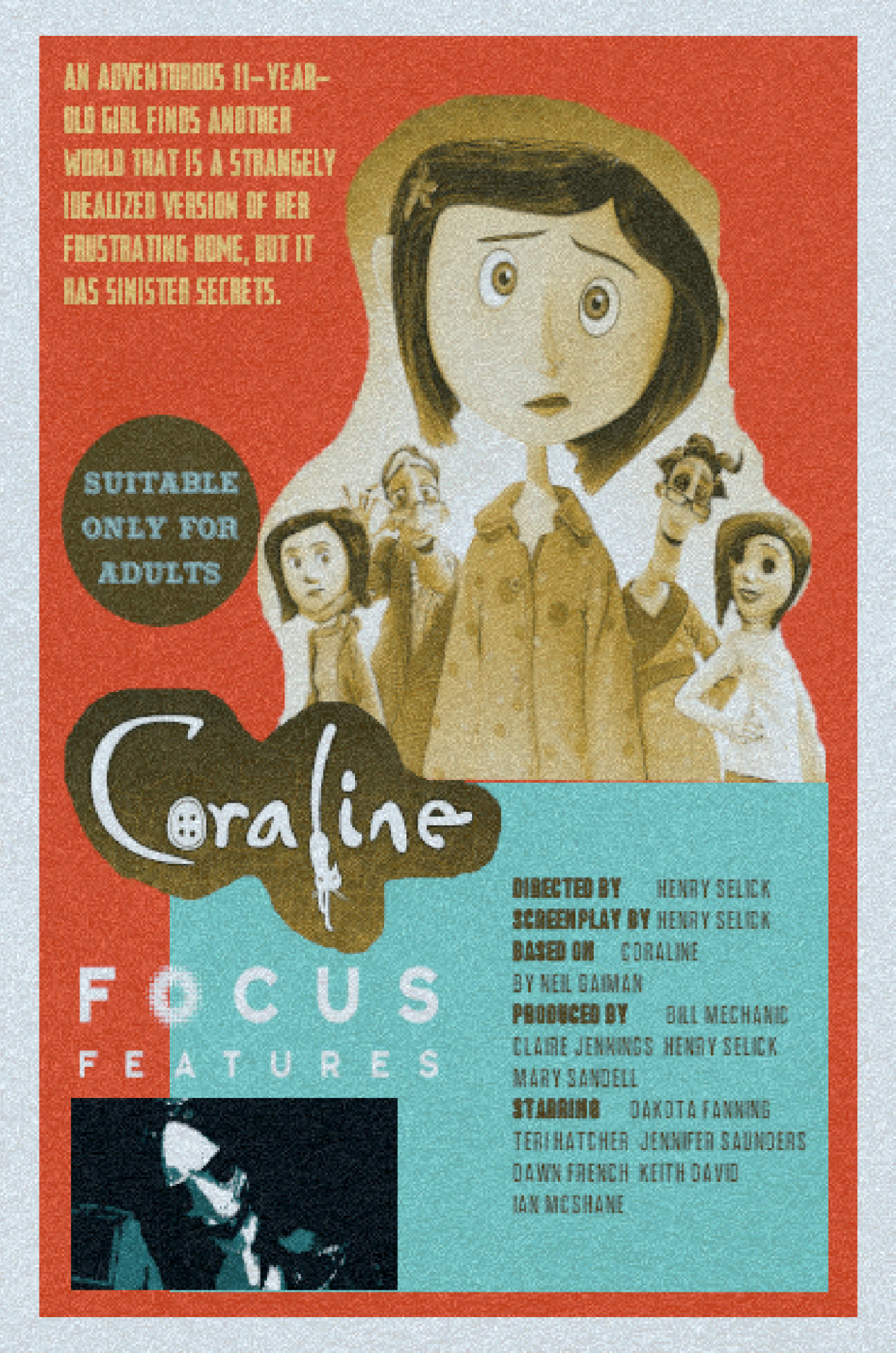 Coraline Movie Posters :: Behance