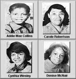 daydreaming-stayscheming:  -casuallyme:  woejob:  For all of you that think times have changed, here are the little girls that died in the 16th street baptist church bombing.  never not reblogging IDC how many times its on my tl  I remember I had to do