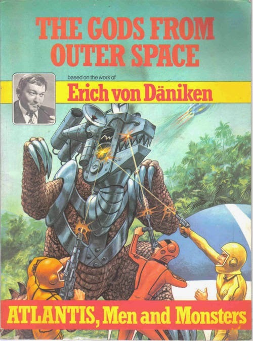 In the 1970s, Erich von Daniken’s ancient aliens bestsellers got a comic adaptation. 