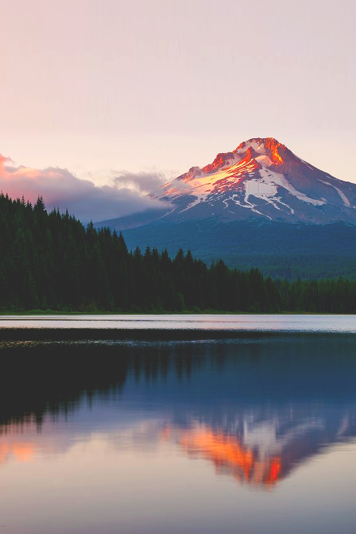  Trillium Lake Sunset ©  porn pictures