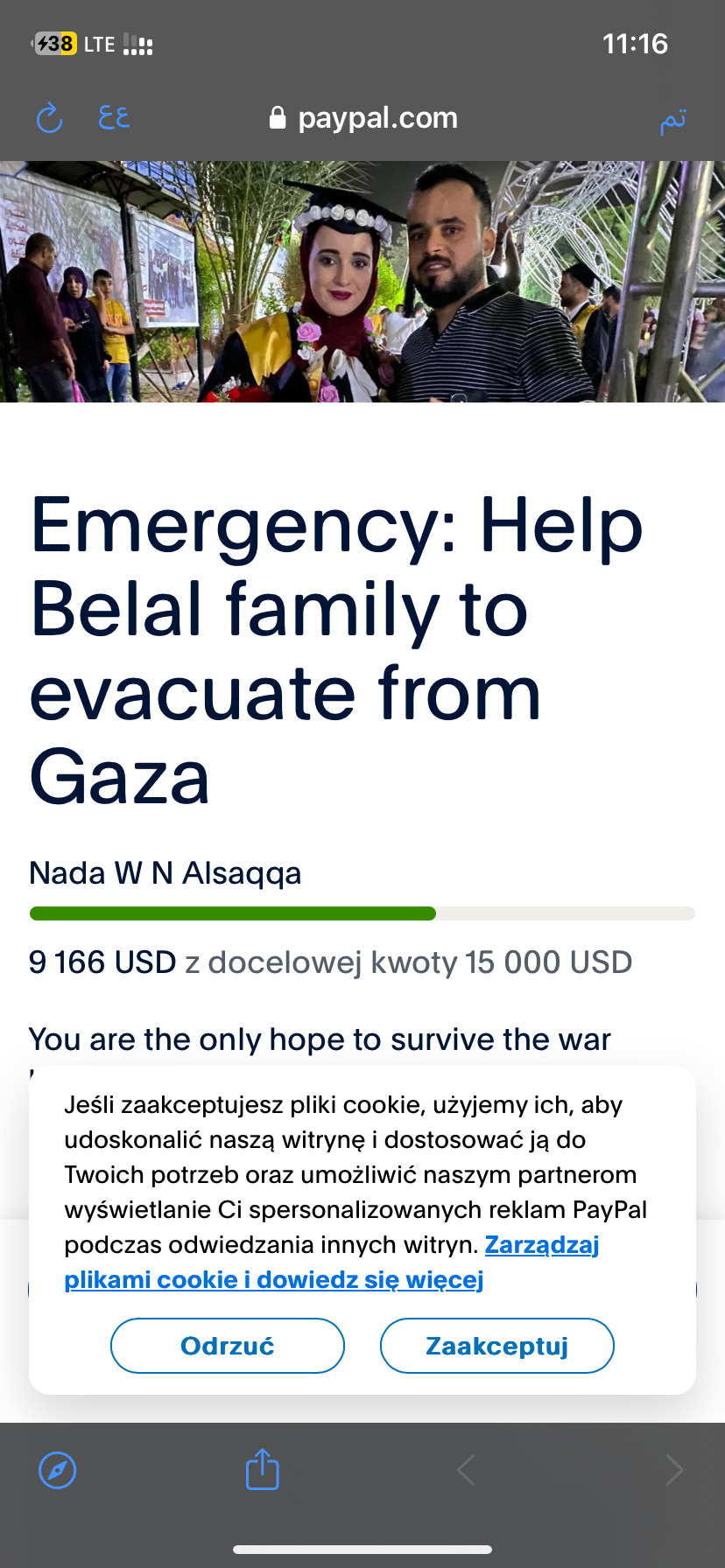 There Is Not Much Left. We Have Reached More Than Half. Help Me And My Husband Reach $15,000, And I Am