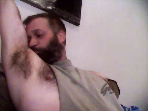 chewwy85: I love sniffing my sweaty stinking pits.  I often goes days without washing them so t