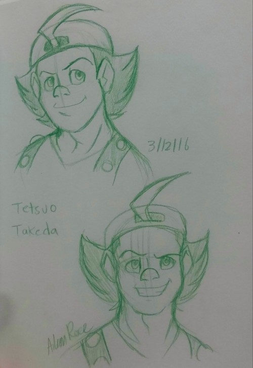 theblueskyphoenix: Been watching ZeXal the past few weeks. Finally broke down and decided to sketch 