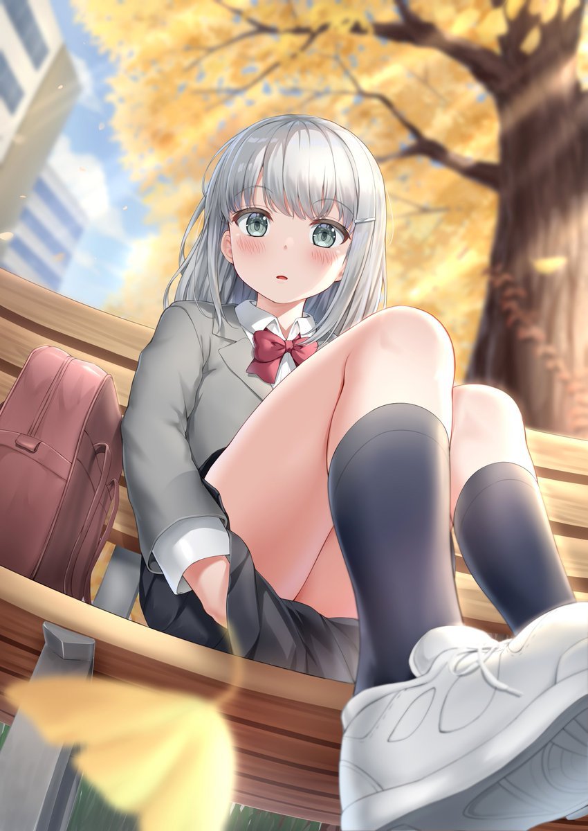 I Do Not Know ねでぃあ ベンチに座る女の子 I Do Not Know ねでぃあ ベンチに座る女の子