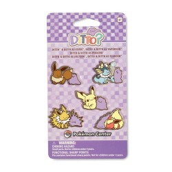 shelgon:Ditto As… Eevee Vaporeon Pikachu Jolteon Flareon Pokémon Pin (5-Pack)