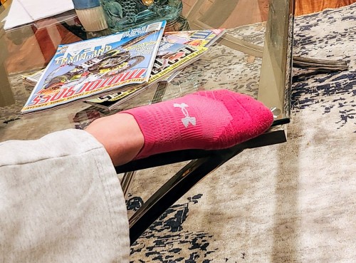 Bailey's Dirty Pink Socks 