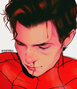 staryabos: bloodied spider-man ✨ instagram
