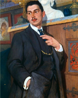 antonio-m:&ldquo;Portrait of a Man&rdquo;, (19th century) by Goriushkin-Sorokopudov