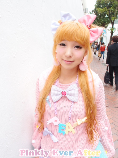 pinklyeverafter:  Balloon Sleeve Pink Sweater http://pinklyeverafter.storenvy.com/products/3789538-balloon-sleeve-pink-sweater 