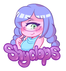 frozenmakai: shy + cyclops = perfect girl available as a sticker and more here! 