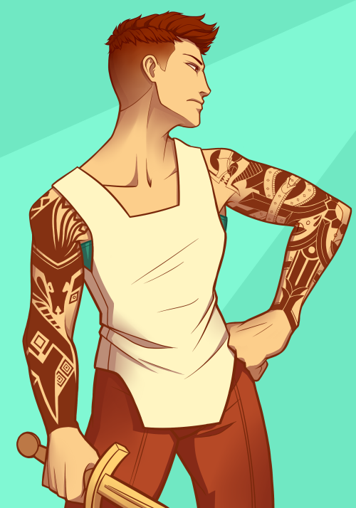 hauvatiaene:Sebastian and Krem for afterwits