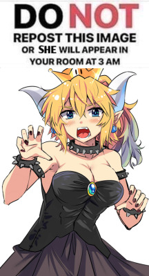 waifu-bowsette:  bobadmirer:  ;P  Don’t