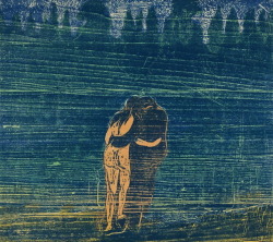 magictransistor:Edvard Munch. Towards the Forest. 1897.