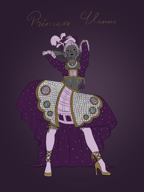 We Did An In-character Drag Show For Our Alternian Mayhem Campaign So Heres Adonis As Princess Venus!!