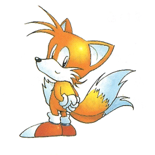 slbtumblng:  thevideogameartarchive:  More Tails from Sonic 2! A love the old, cute style for him.Follow TheVideoGameArtArchive on Tumblr for awesome video game artwork old and new! Like what we do? Support us on Patreon!  Look at this fuzzball.   I want