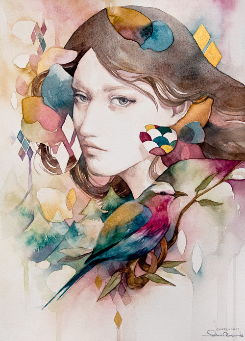 lohrien:  Illustrations by Valerie Chua (green-tea) dA l tumblr