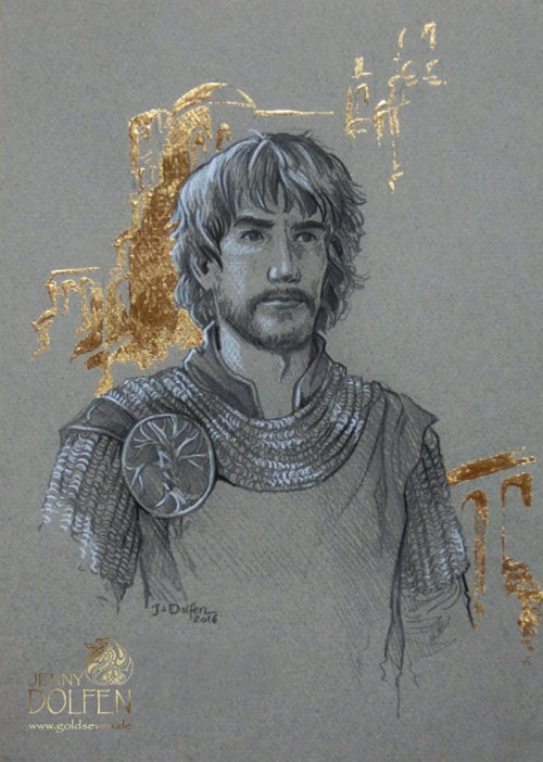 goldseven:“Man of Gondor”. Beregond for Kerstin, who requested him as her Patreon prompt. Drawn with