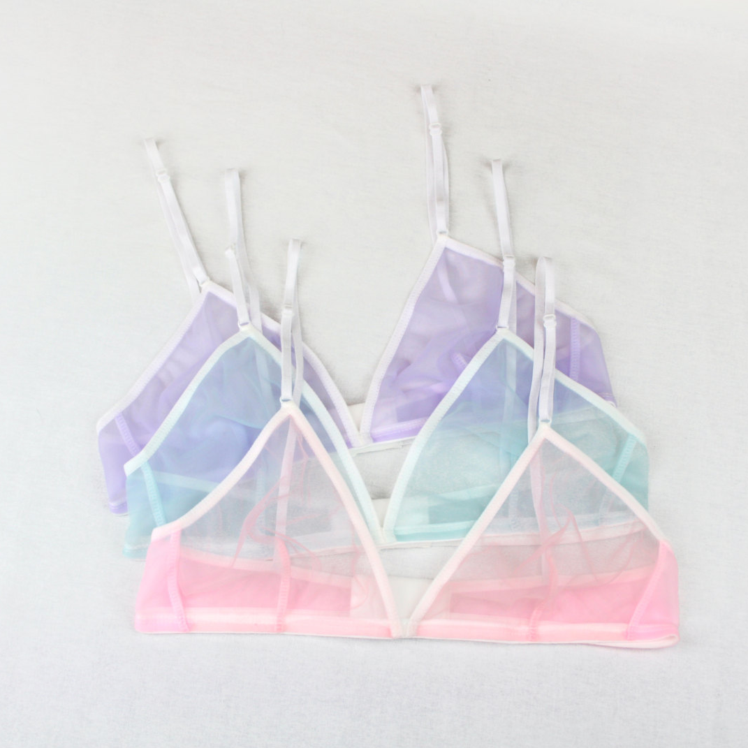 sosuperawesome:  Frilly sheer lingerie by FairytalesbyAF on Etsy  • So Super Awesome