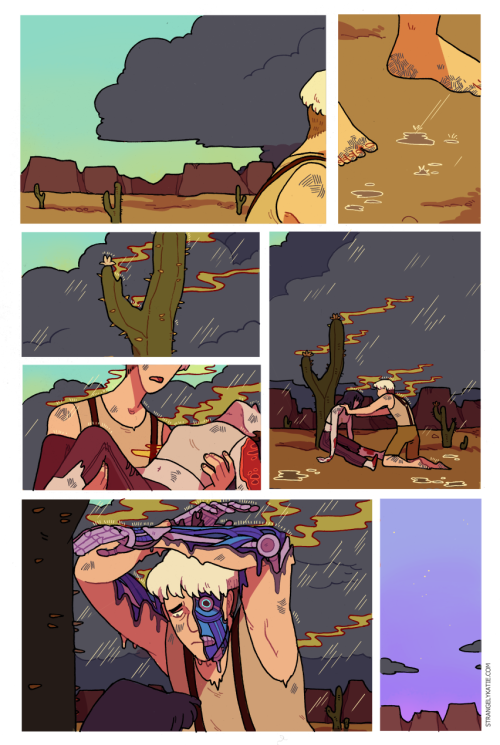 obfuscobble:  strangelykatie:  I finally got around to updating ‘Don’t Let Go’! I tried to push myself as much as possible. Still a little rough as I’ll be entering the finished version in something later this year. Fingers crossed!  I actually