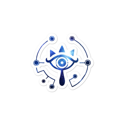 Galaxy Sheikah Eye Stickers for just $3.00These stickers are printed on durable, high opacity adhesi