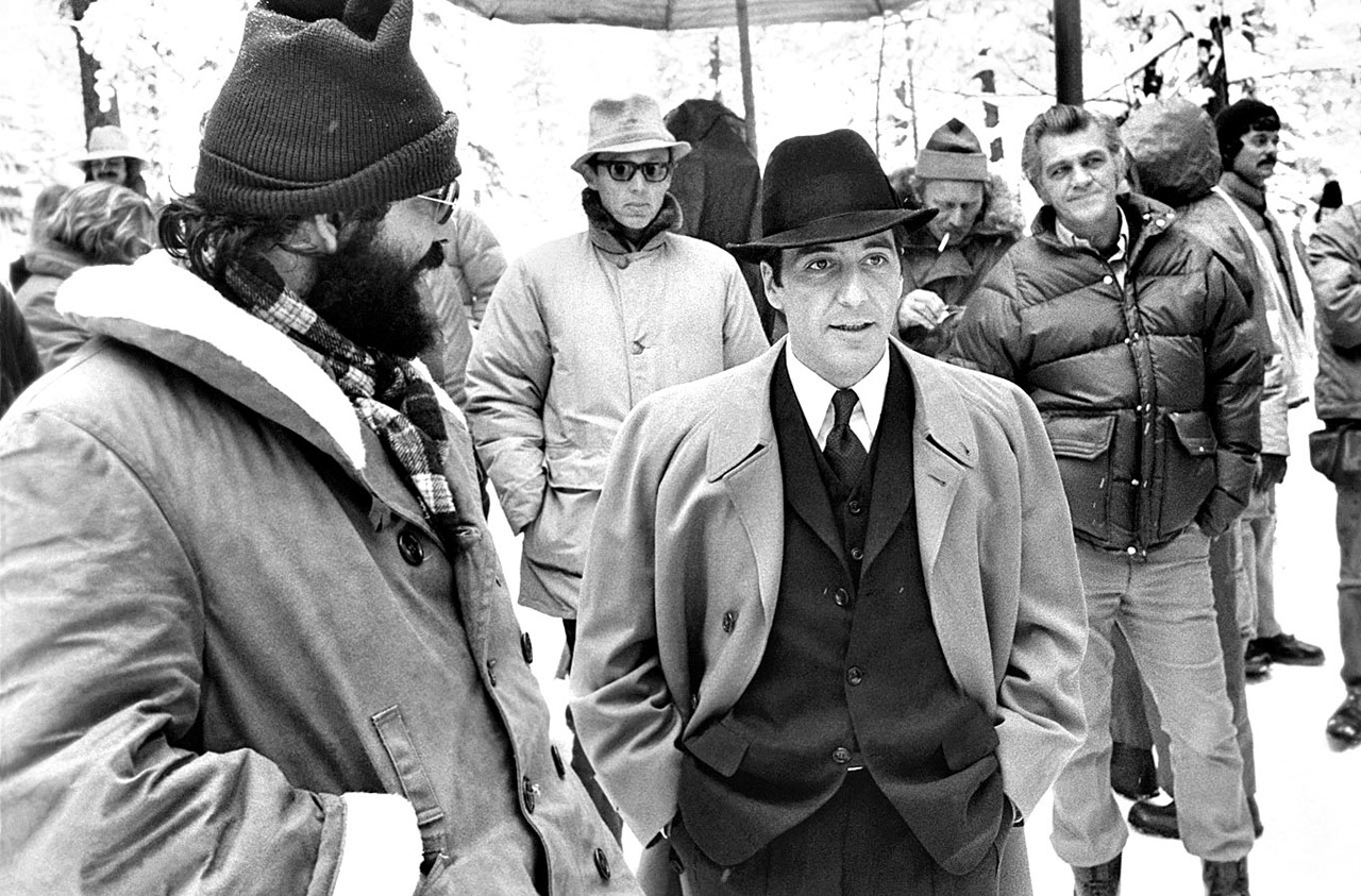 Voxsartoria — 1974. Francis Ford Coppola And Al Pacino.
